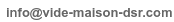 Email DSR vide maison Bruxelles