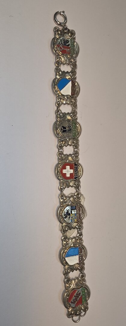 Pulsera plateada